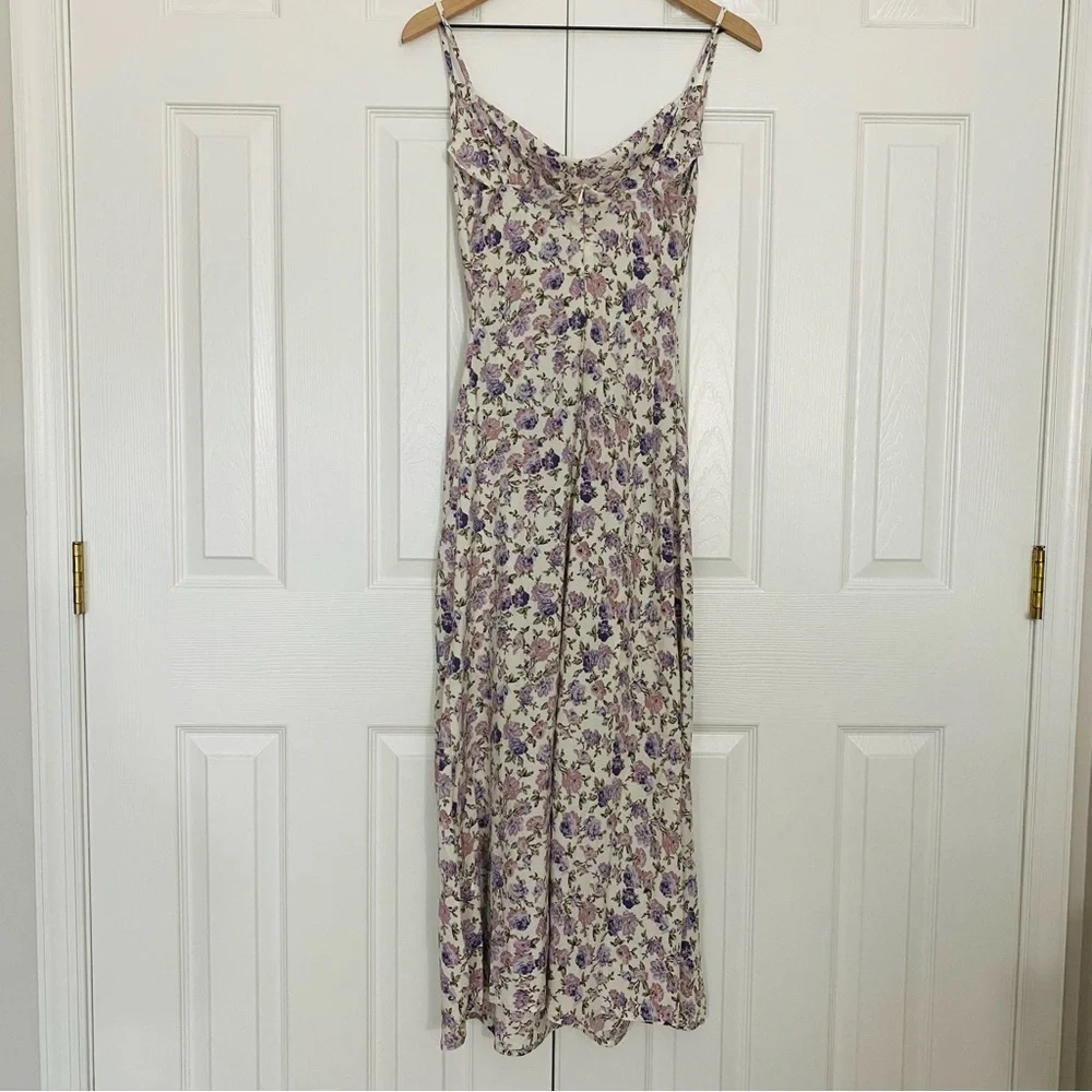 Shein Purple Floral Sheath Dress - Picture 6 of 9